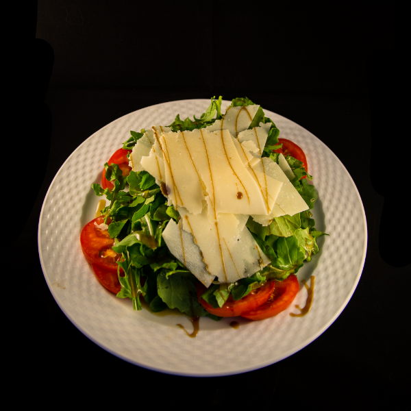 salad laos kai kalamaki greece athens parmesan tomato