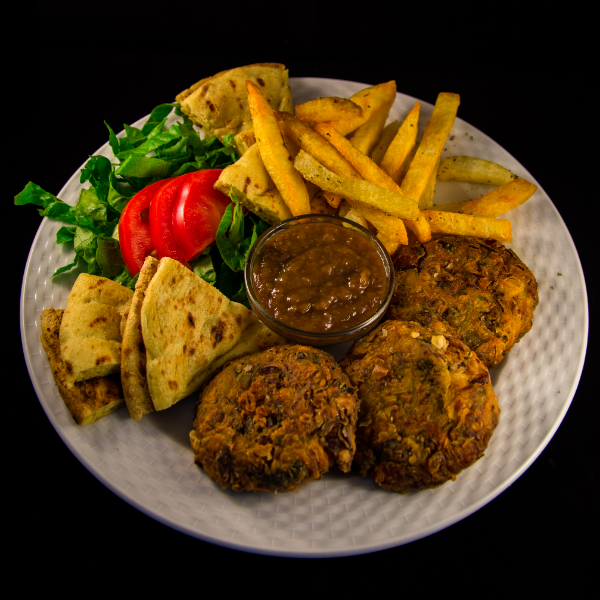 burger fries laos kai kalamaki food athens greece