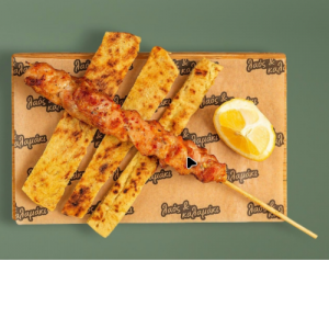 Καλαμάκι κοτόπουλο μπούτι