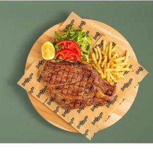 Μπριζόλα μοσχαρίσια γάλακτος μερίδα (400gr)